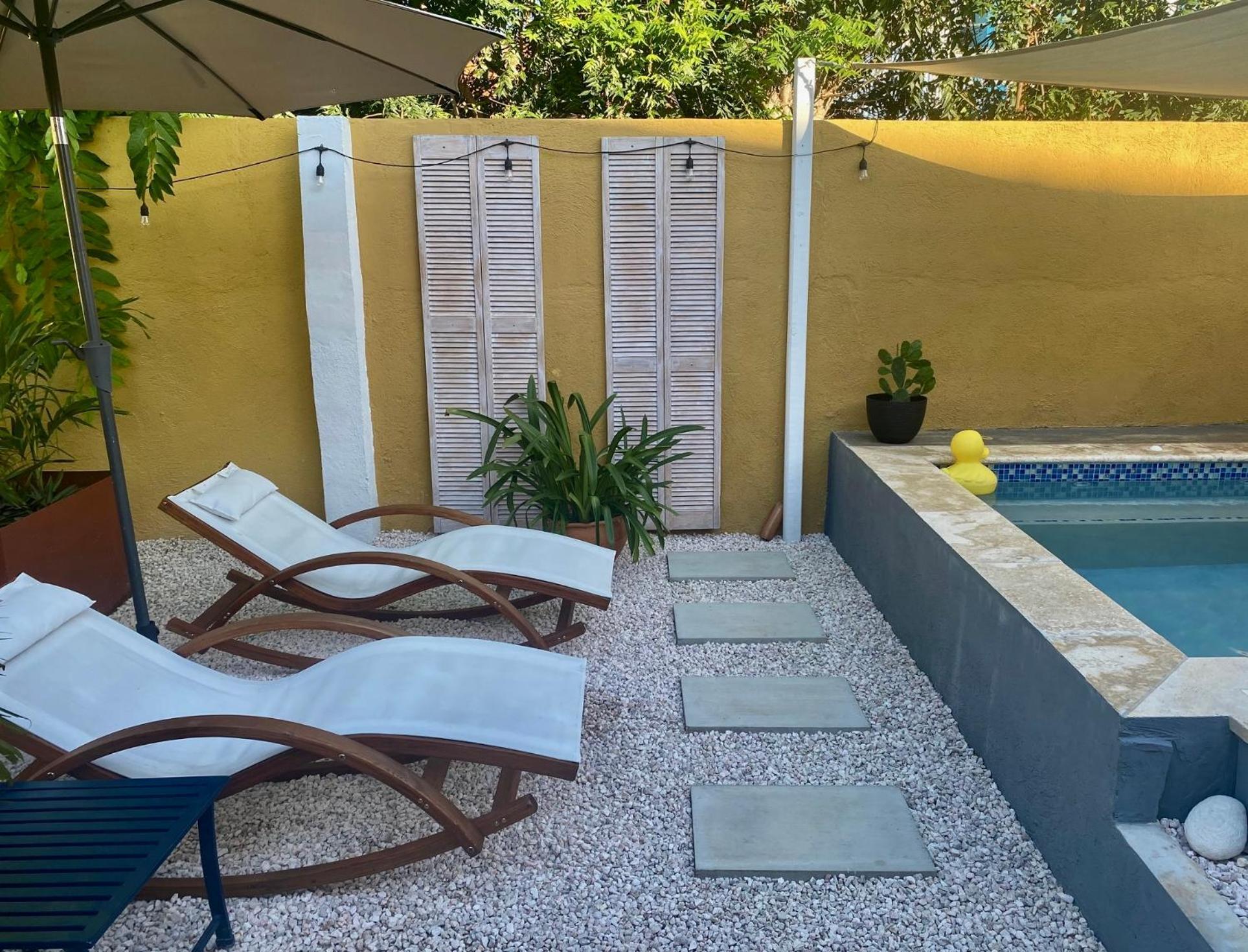 Historic Building The Palm Backyard Studio-Apartment Willemstad, Curacao Feel Home Away From Home Exterior photo